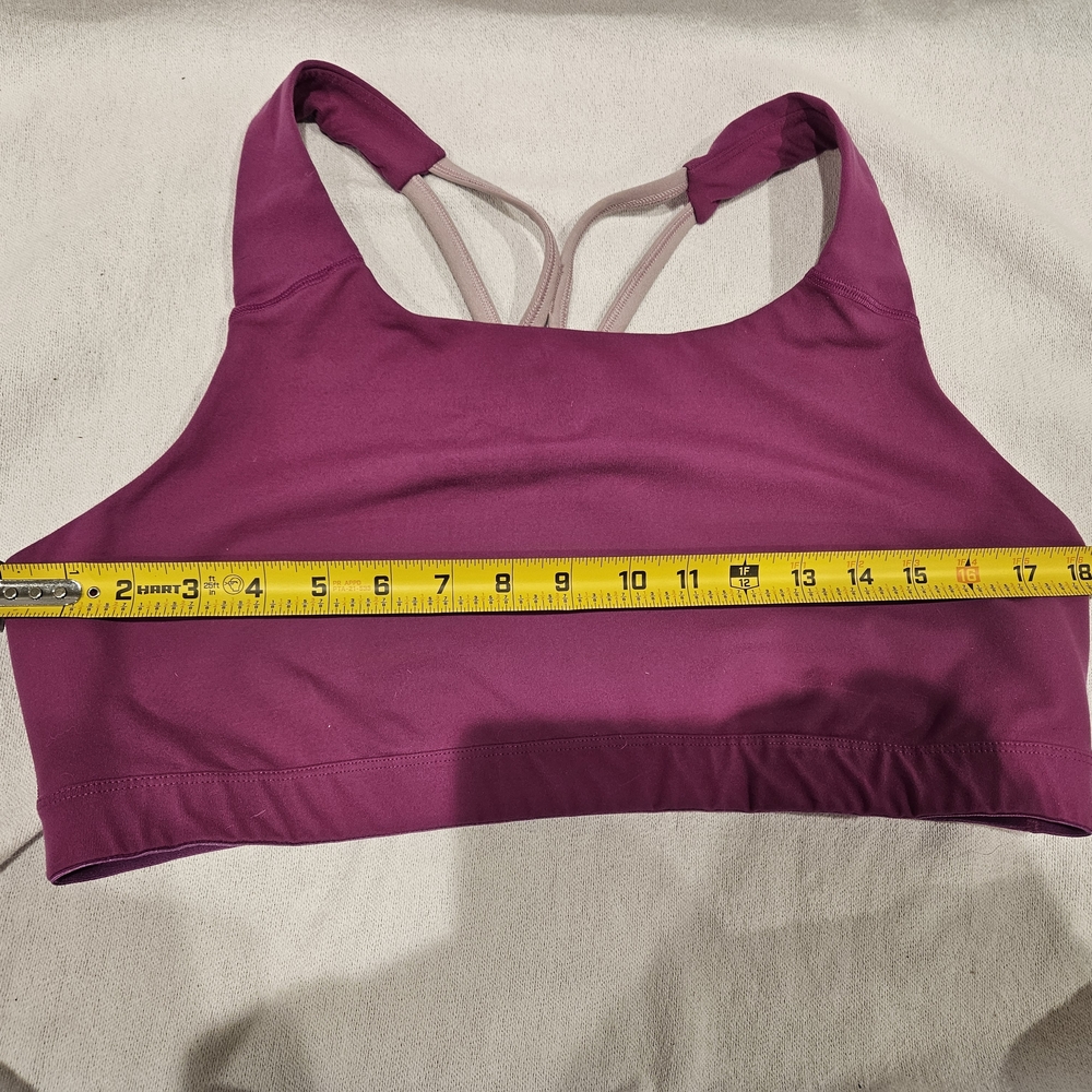 Old Navy Magenta Sports Bra - Picture 2 of 5